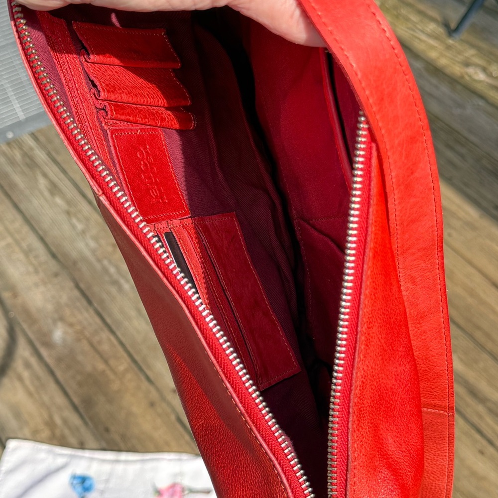 NWT Latico Leathers Callie Sling in Red. See yourself in this for spring! Hot!🔥 - Picture 10 of 14